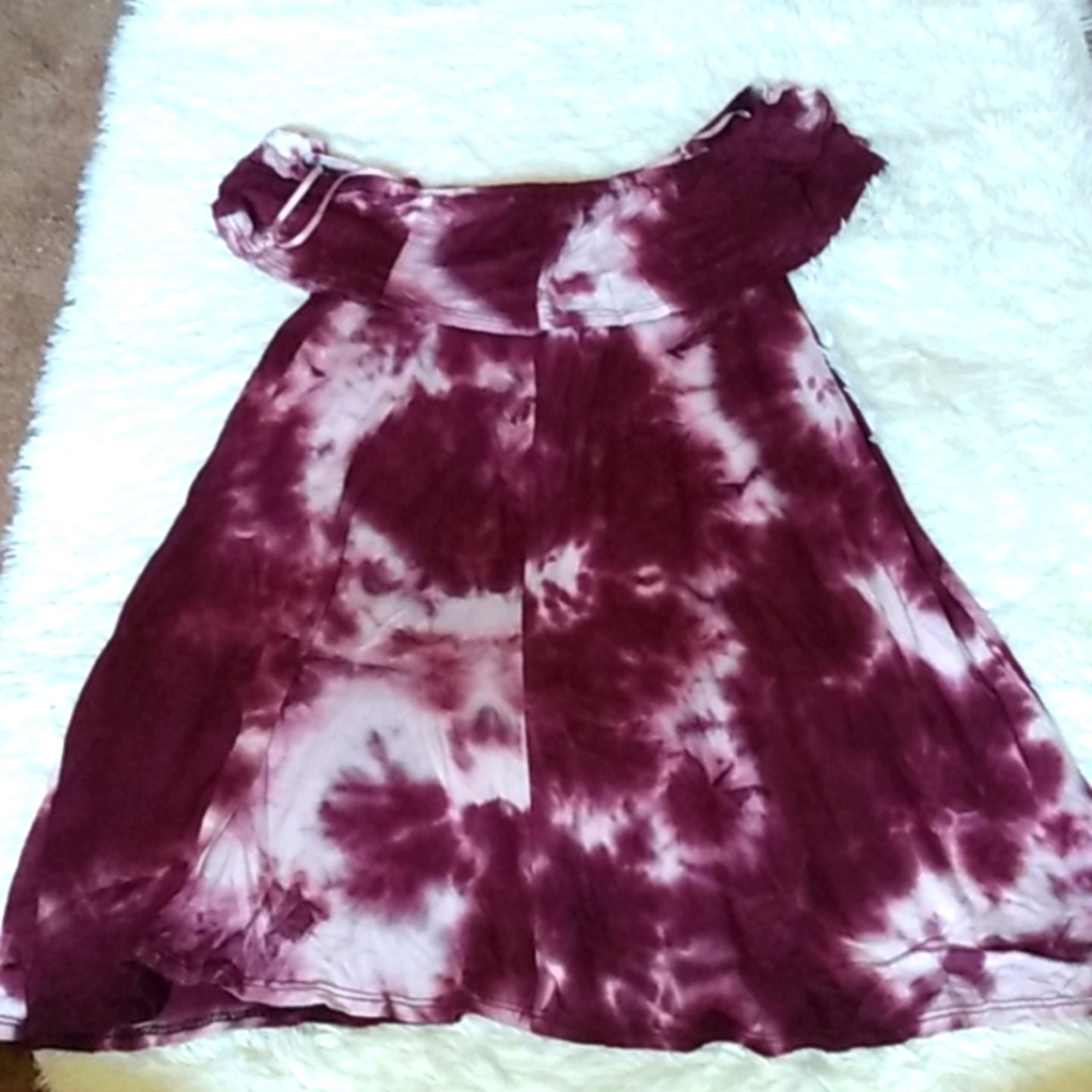 Miley and Molly tye dye dress